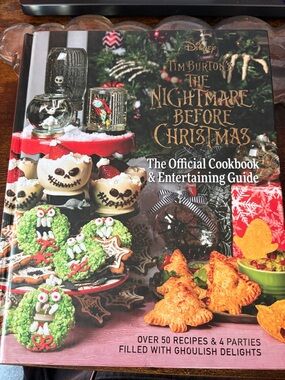 Disney Tim Burton’s The Nightmare Before Christmas Cookbook - Hardcover